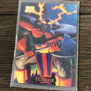 ’94 Marvel Masterpieces trading card: Terrax #121